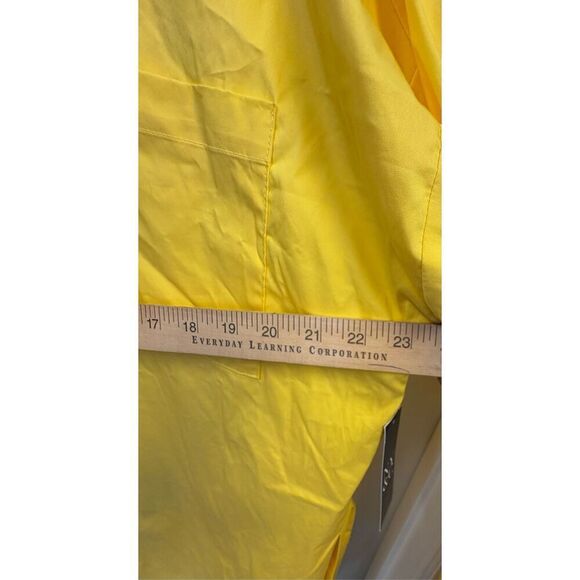 Yellow Button Down Shirt Dress - Picture 8 of 9